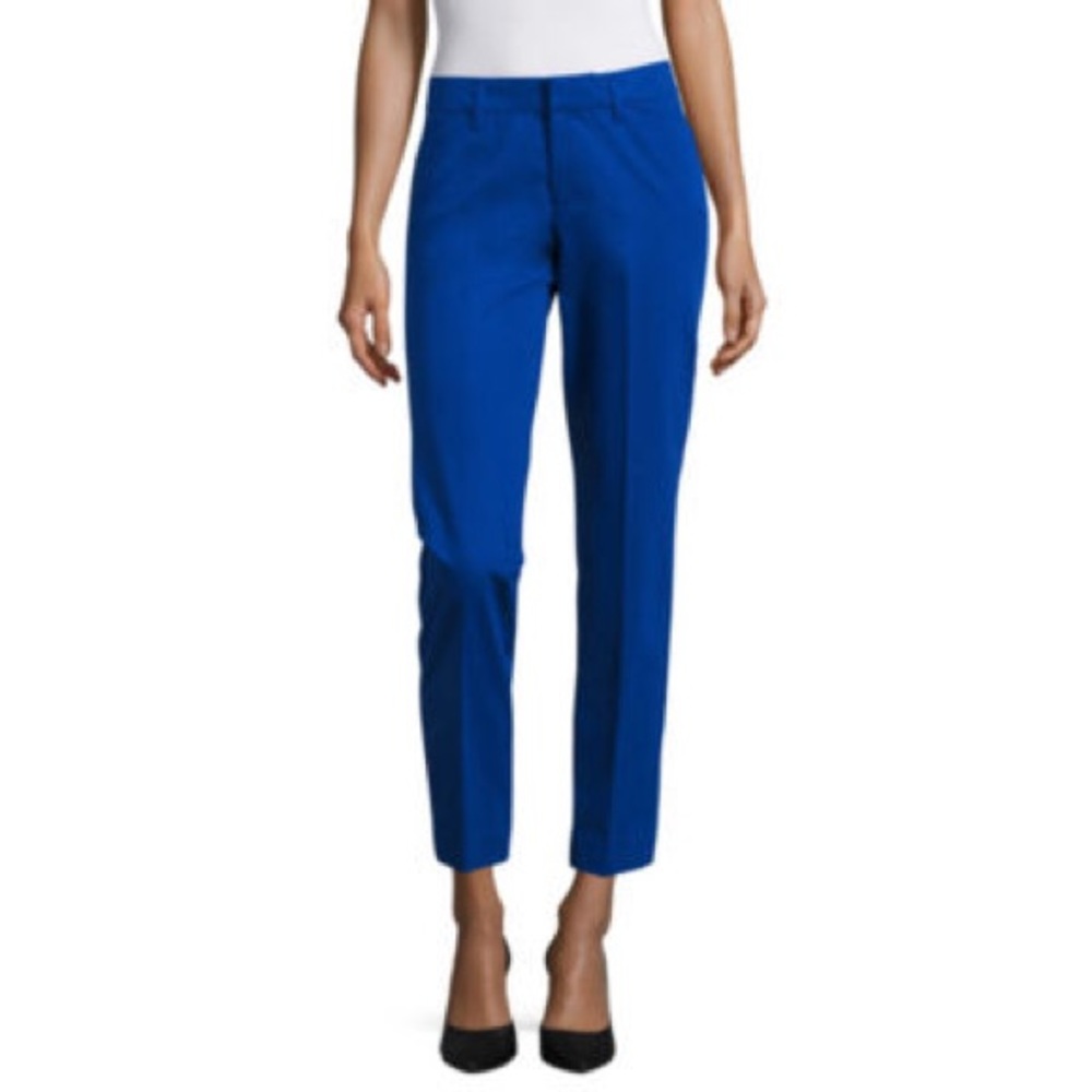 Blue Ankle Pants